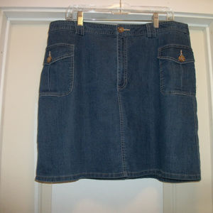 Y2K STYLE CUTE WHITE STAG SHORT JEAN SKIRT 16